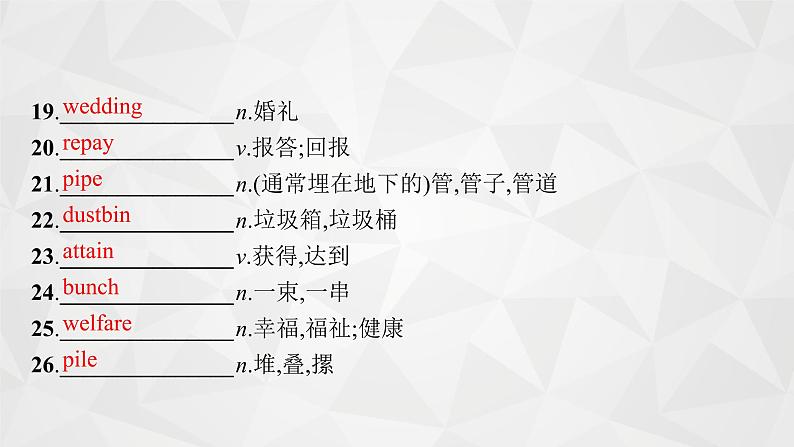 （新高考）2022届高中英语外研版一轮复习 选修7 必备预习案 Module 3 Literature 精品课件04