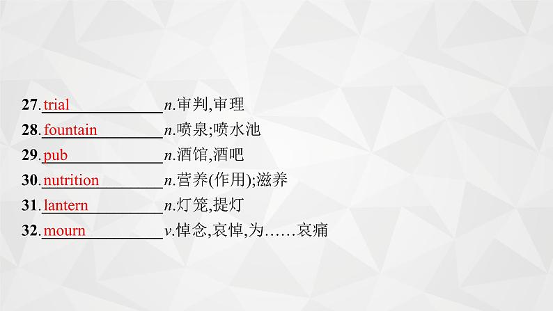 （新高考）2022届高中英语外研版一轮复习 选修7 必备预习案 Module 3 Literature 精品课件05