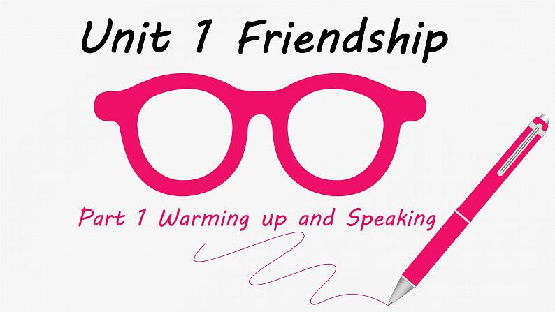 人教版新课标必修一 Unit1 Friendship （Warming up and Reading）课件（20张ppt）02