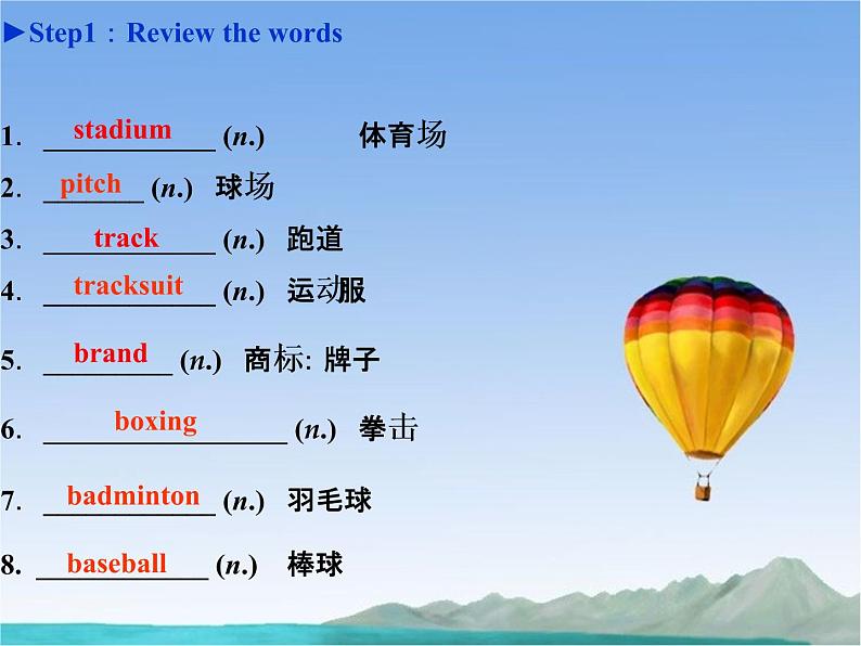 Module5 The Great Sports Personality课件PPT02