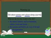 高二英语 新人教版 选择性必修2 Unit4 Journey across a Vast Land  Using Language(1)-课件
