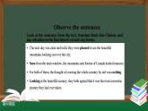 高二英语 新人教版 选择性必修2 Unit4 Journey Across a Vast Land  Discover Useful Structures-课件