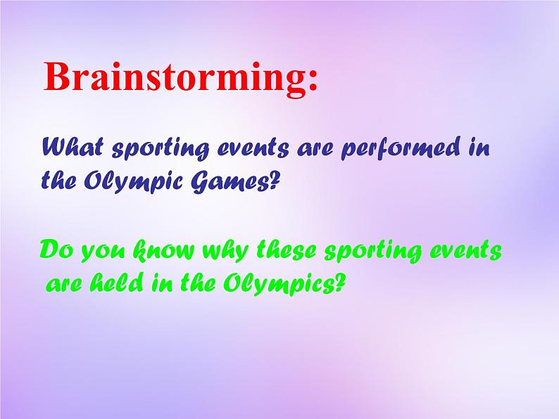 牛津译林版高中英语必修4 Unit2 Sporting events Project课件1 牛津译林版第5页
