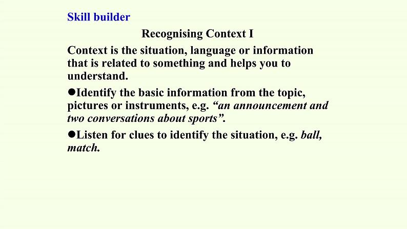 Unit 2 Sports and Fitness Lesson 2 Rules of the Game课件PPT04