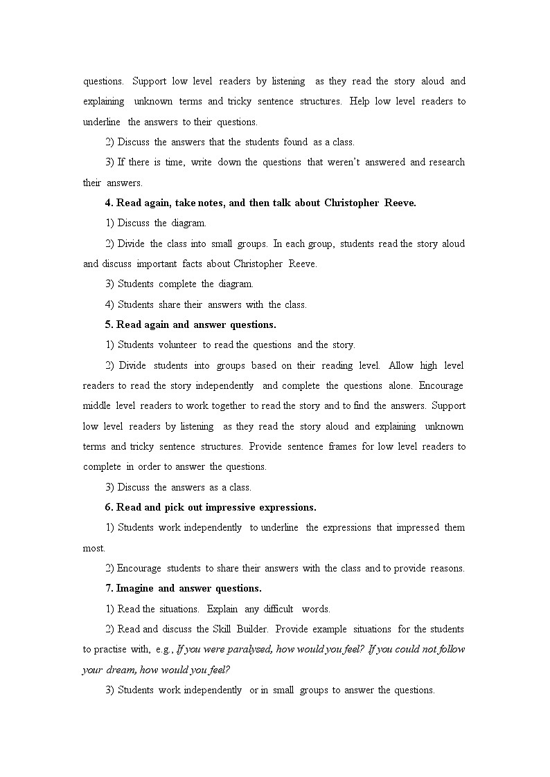 (教案)Unit 6 The Admirable Lesson 3 The Superhero Behind Superman02