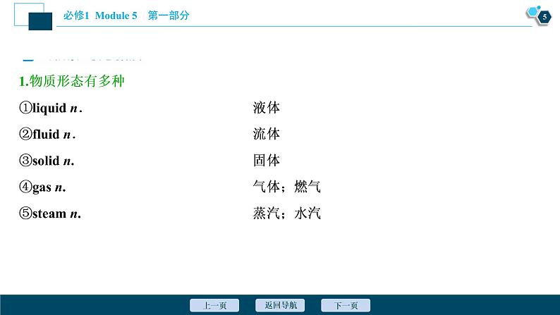 2022版高考英语（外研版）一轮复习课件：必修1 5 Module 5　A Lesson in a Lab06