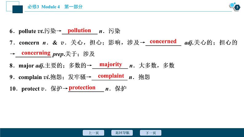2022版高考英语（外研版）一轮复习课件：必修3 4 Module 4　Sandstorms in Asia06