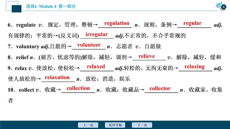 2022版高考英语（外研版）一轮复习课件：选修6 4 Module 4　Music07