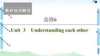 2022版高考英语（译林版）一轮复习课件： 选修6 Unit 3 Understanding each other