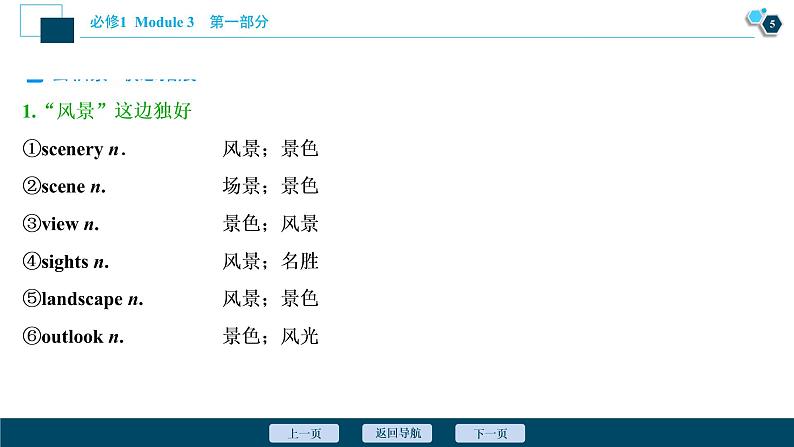 2022版高考英语（外研版）一轮复习课件：必修1 3 Module 3　My First Ride on a Train06