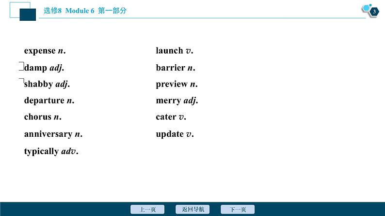2022版高考英语（外研版）一轮复习课件：选修8 6 Module 6　The Tang Poems04