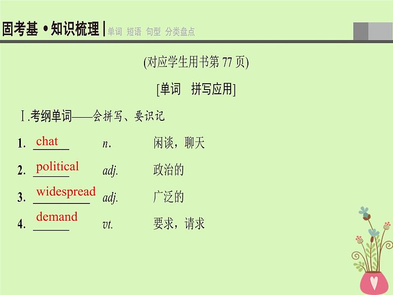 2022版高三英语一轮复习课件： 第1部分 基础知识解读 Unit 11 The Media课件 北师大版必修4第3页