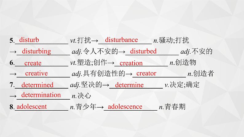 （新高考）2022届高中英语外研版一轮复习 必修5 必备预习案Module 3 Adventure in Literature and the Cinema 精品课件07