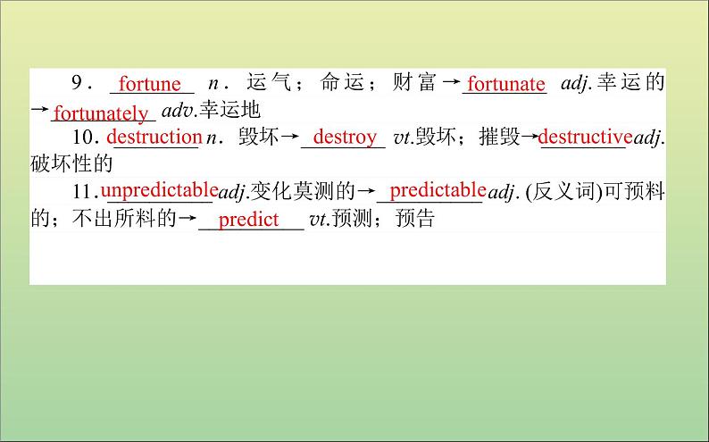 2022高考英语一轮复习Module6UnexplainedMysteriesoftheNaturalWorld课件外研版必修406