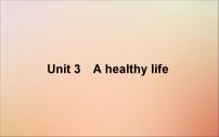 2022高考英语一轮复习Unit3Ahealthylife课件新人教版选修6