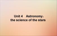 2022高考英语一轮复习Unit4Astronomy：thescienceofthestars课件新人教版必修3