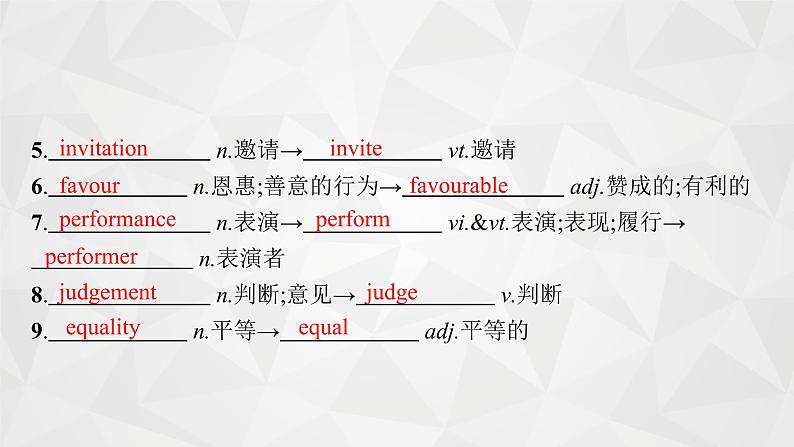 （新高考）2022届高中英语外研版一轮复习 必修4 必备预习案 Module 3 Body Language and Non-verbal Communication 精品课件第8页