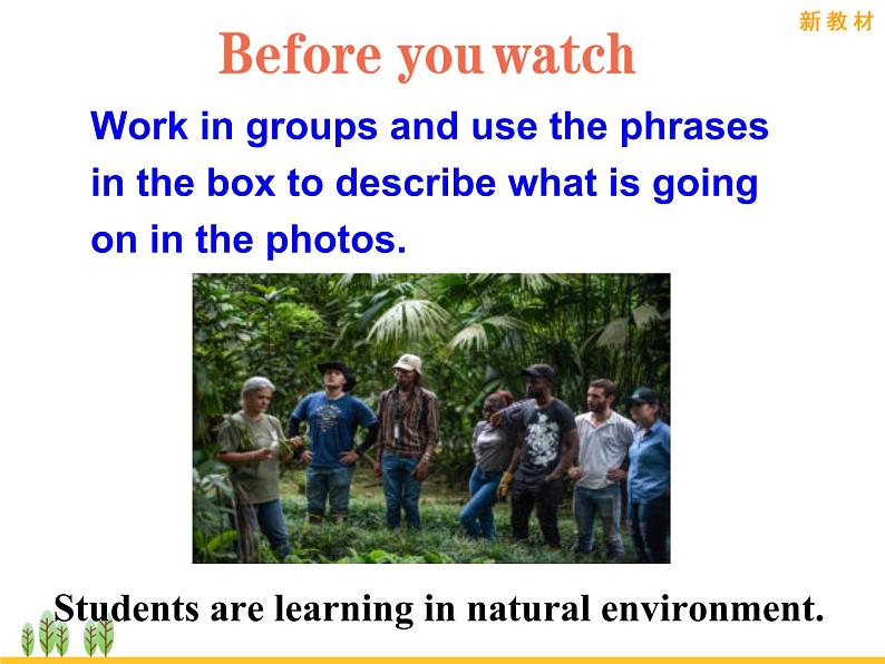 人教版（2019）英语高中选择性必修第一册 Unit 5 Video Time课件PPT08