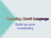 人教版（2019）英语高中选择性必修第一册 Unit1 Learning about language课件PPT