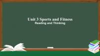 高中英语Unit 3 Sports and fitness多媒体教学课件ppt