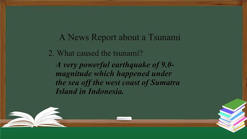 高一英语 新人教版 必修1 Unit4 Natural Disasters Reading for Writing-课件08