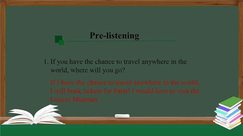 高一英语 新人教版 必修1 Unit2 Travelling Around Listening and Speaking-课件04