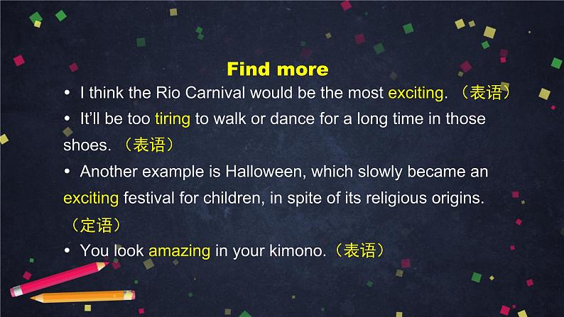 高一英语 新人教版 必修3 Unit 1 Festivals And Celebrations (3)-课件第6页