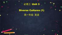 人教版 (2019)必修 第三册Unit 3 Diverse Cultures教课内容ppt课件