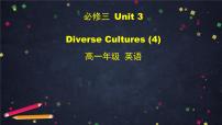 2021学年Unit 3 Diverse Cultures多媒体教学课件ppt