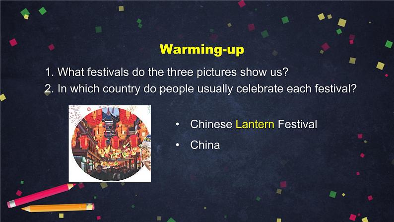 高一英语 新人教版 必修3 Unit 1 Festivals And Celebrations (1)-课件第5页