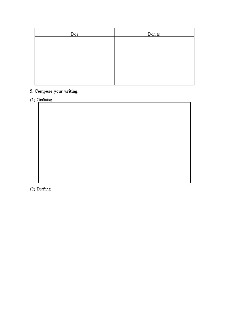 (学案)Unit 5 Humans and Nature—Writing Workshop02