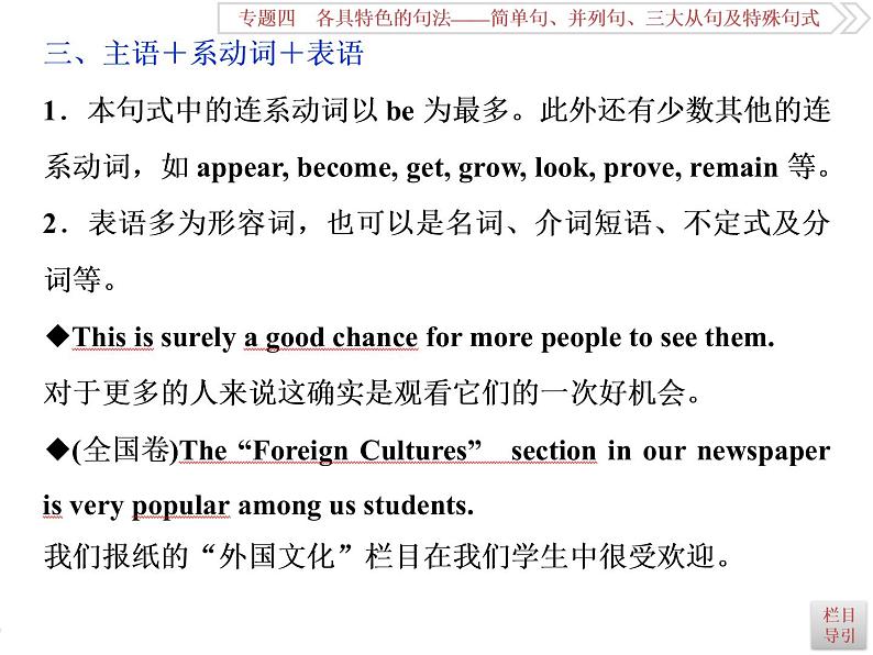 英语语法专项突破：(一)简单句和并列句课件PPT第6页