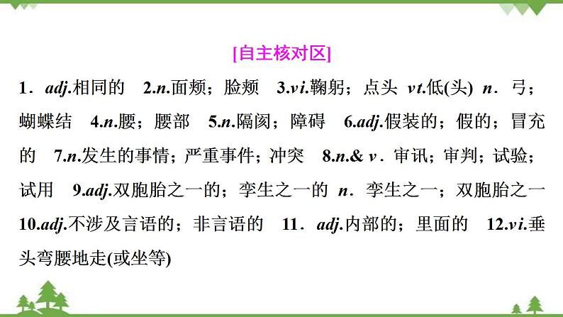 新教材2022新高考英语人教版一轮总复习课件：选择性必修第一册+UNIT+4　BODY+LANGUAGE第5页