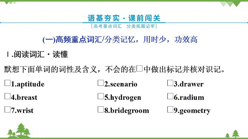 新教材2022新高考英语人教版一轮总复习课件：选择性必修第四册+UNIT+5　LAUNCHING+YOUR+CAREER第3页