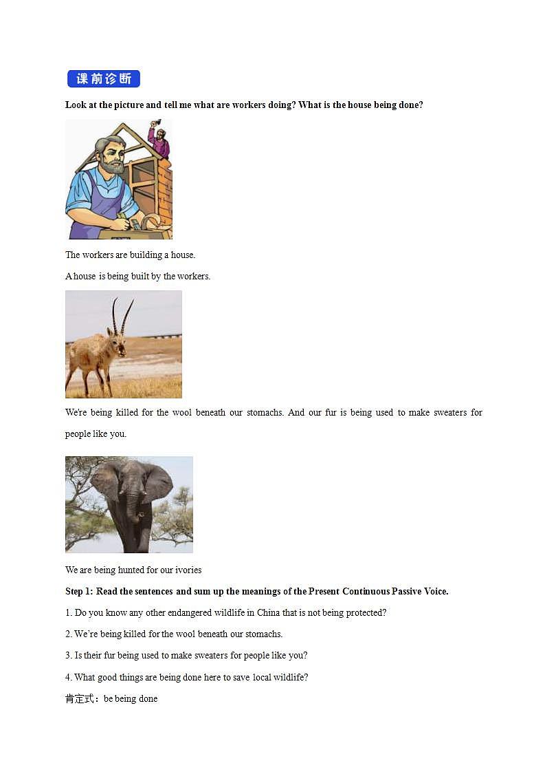 人教版英语必修第二册：2.3《Discovering Useful Structure》教案02