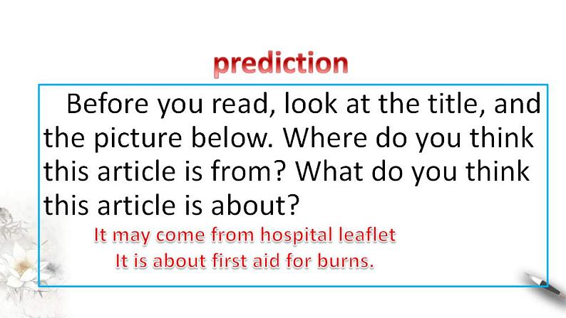 人教版英语选择性必修二Unit 5 First aid Period1 Reading and thinking（课件）06