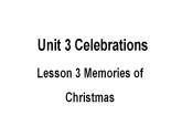 北师大版（2019版)高中英语必修一 课件 Unit 3 Lesson 3