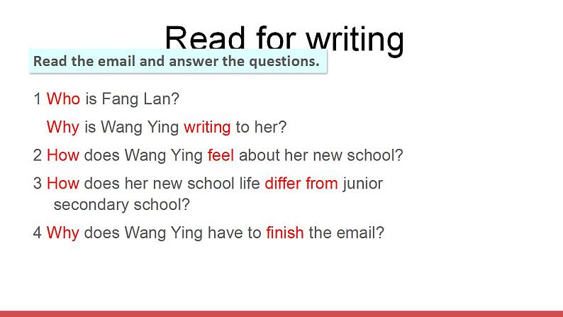 北师大版（2019版)高中英语必修一 课件 Unit 1 Writing Workshop，Viewing Workshop & Reading Club06