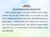 人教版高中英语必修1 Unit 2 English around the world SectionⅣ Using Language 课件