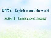 人教版高中英语必修1 Unit 2 English around the world SectionⅡ Learning about Language 课件