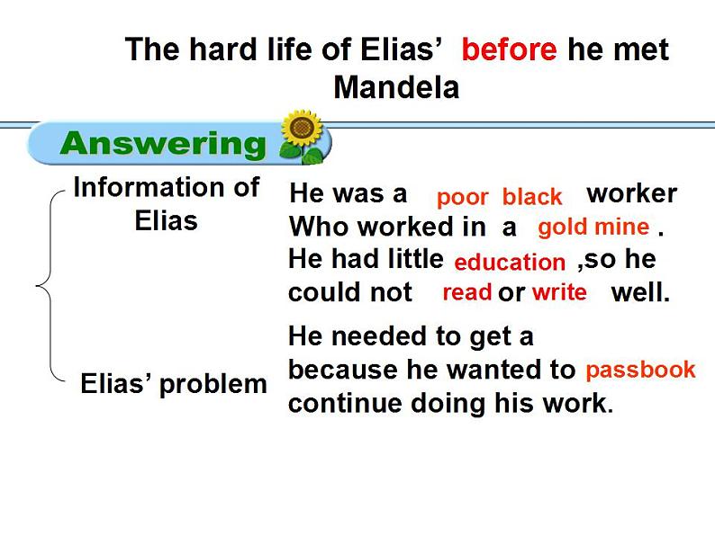 人教版高中英语必修一 Unit 5 Nelson Mandela- a modern hero reading课件（16张）08