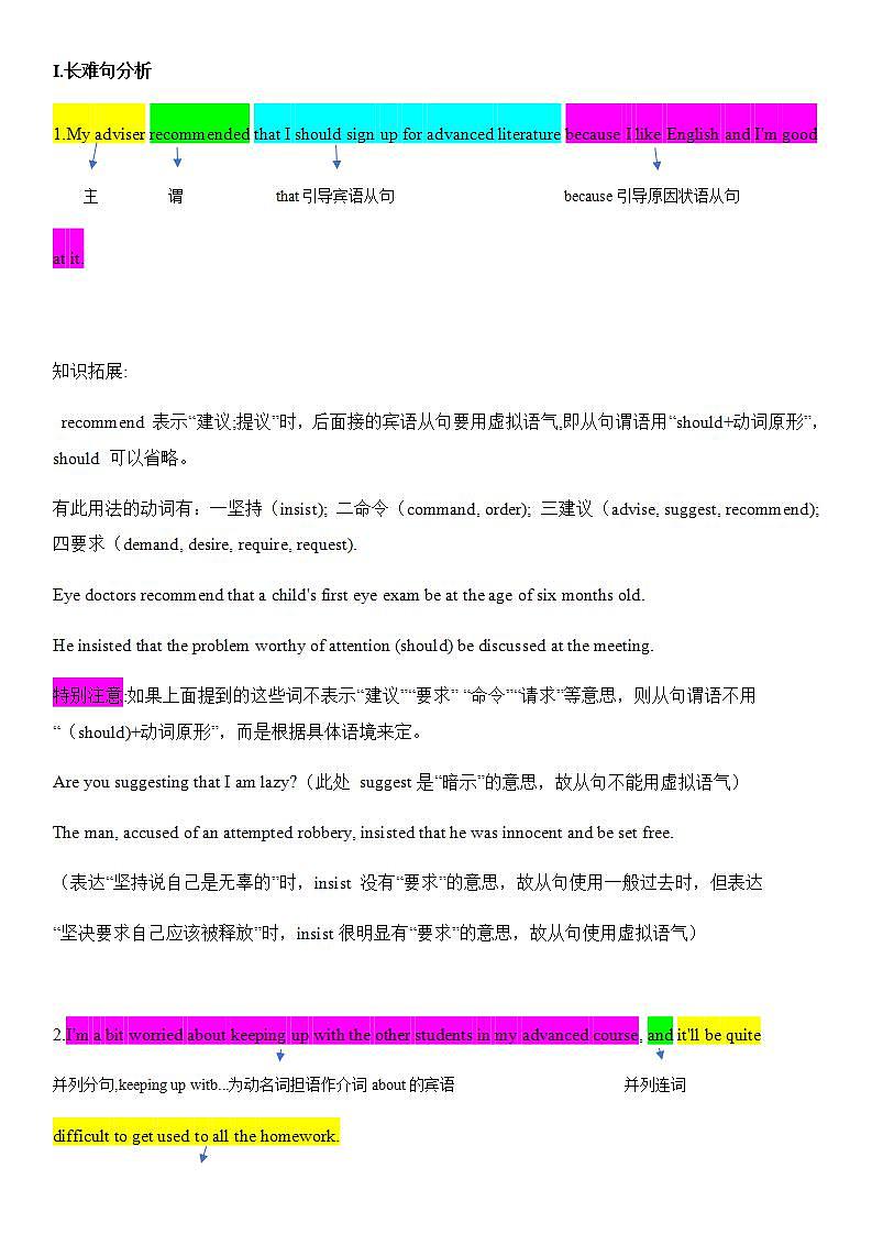 2021-2022学年高中英语新人教版必修第一册： Unit1 Teenage life  学案第1页