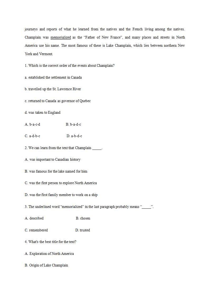 高中英语人教版必修一 Unit 5 Nelson Mandela - a modern hero Language points课时作业 练习02