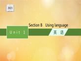 高中英语Unit1AnewstartSectionBUsinglanguage课件外研版必修第一册2