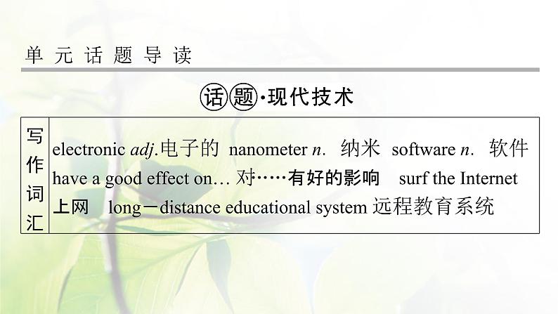 高考英语一轮总复习模块知识选修8Unit2Cloning课件新人教版02