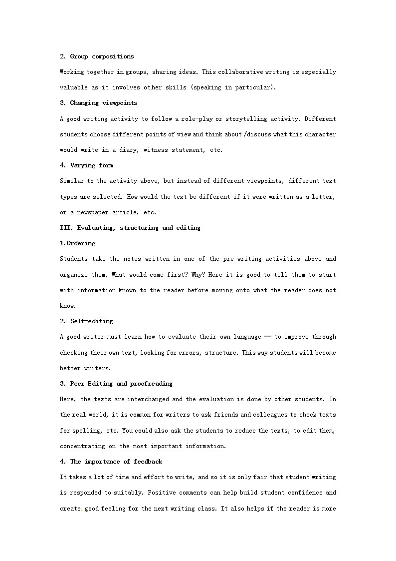 湖南省师范大学附属中学高中英语 Unit2 English Around the World period4 新人教版必修1教案02