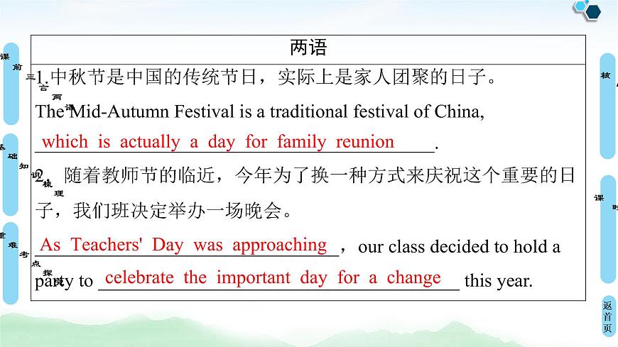 2021版 必修5 Module 4 Carnival课件PPT第4页