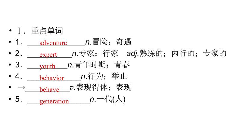 人教版高中英语必修第一册Unit1《TeenagelifeSectiomⅢ》精品课件第5页