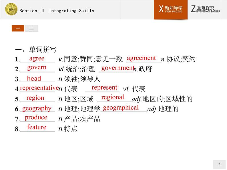 高一英语外研版必修3课件：1.3 Integrating Skills课件第2页