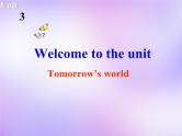 牛津译林版高中英语必修4 Unit3 Tomorrow's world Welcome to the unit课件 牛津译林版
